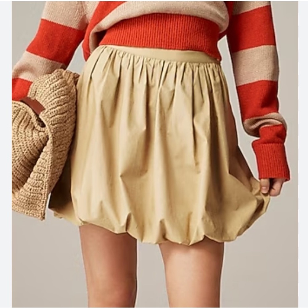 J. Crew Mini Bubble Skirt size 6
